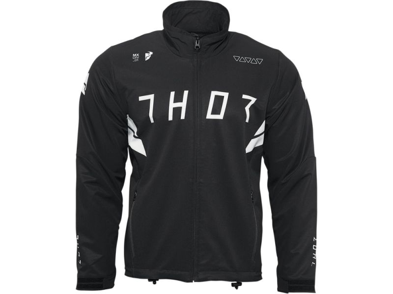 Thor Warmup Fahrradjacke Herren (schwarz)-3XL