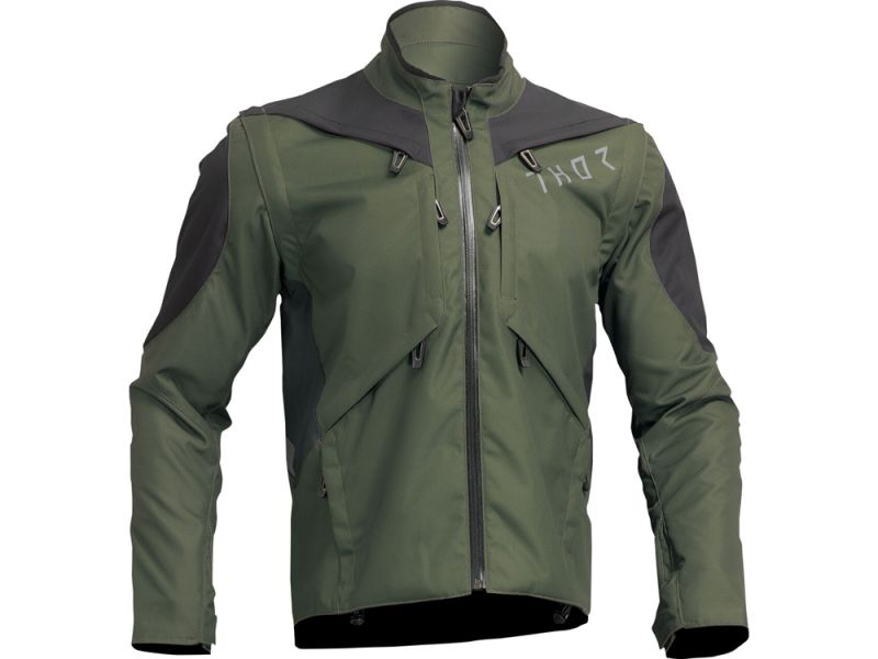 Thor Terrain Fahrradjacke Herren (grün)-3XL