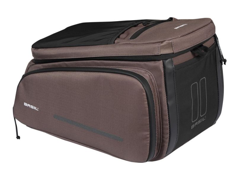 Basil Move Gepäckträgertasche (10-26 Liter | braun)