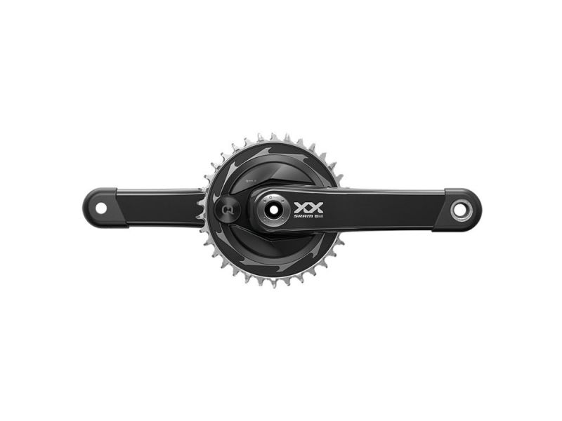 SRAM T-Type XXSL Eagle Kettenradgarnitur (34 Zähne | 175mm | 12-fach | Q174 | schwarz)