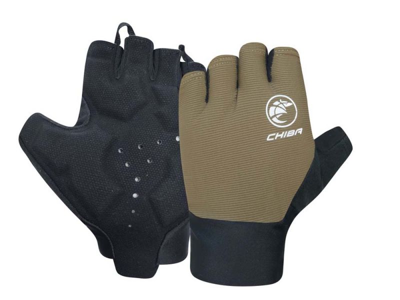 Chiba Team Pro Fahrradhandschuhe (olive)