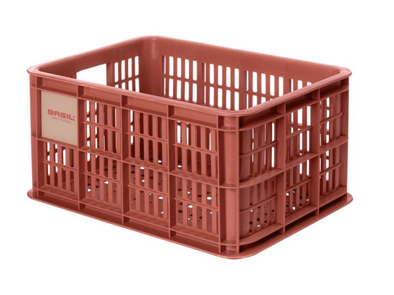 Basil Crate S Fahrradkasten (17.5 Liter | terra rot)