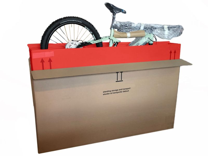Optional: Double-walled packaging (extra shipping protection for your bike)