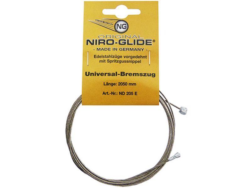 Fasi Niro-Glide Bremsinnenzug Doppelnippel | 2050mm