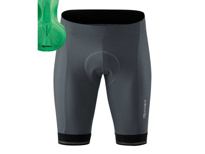 Gonso Sitivo M Fahrradhose (sargasso / grünes Sitzpolster)