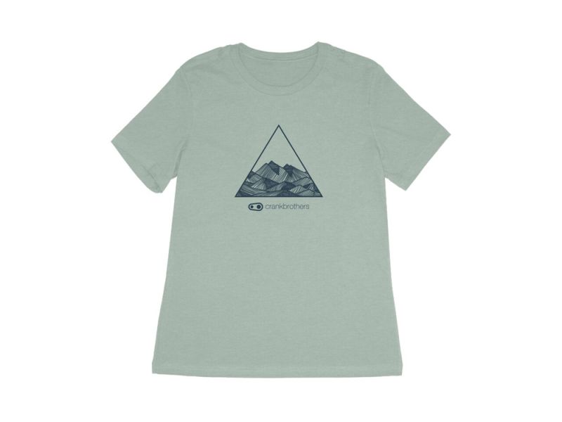 Crankbrothers Outline T-Shirt Damen (grün)-XL