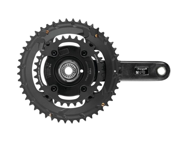 Campagnolo SuperRecord WRL ProT Carbon Kettenradgarnitur (32-48 Zähne | 172,5mm | 12-fach | mit Powermeter)