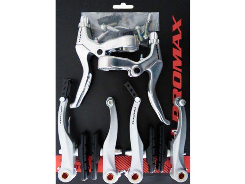 Messingschlager Promax Bremsensatz (silber)