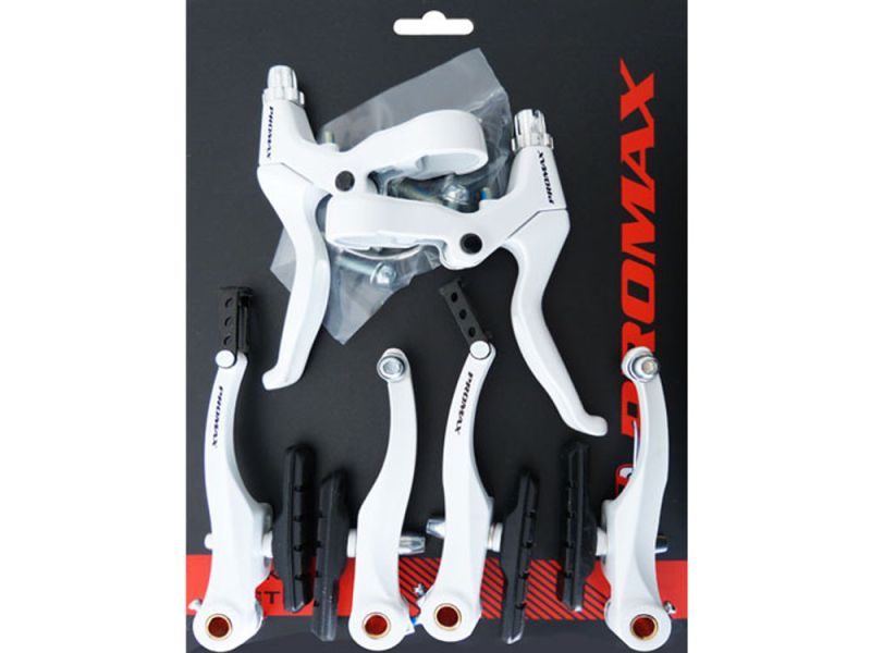 Messingschlager Promax Bremsensatz (weiß)