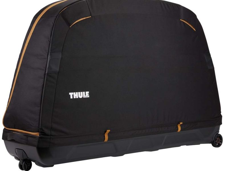Thule Roundtrip Fahrradtransportkoffer (MTB | schwarz | integrierter Montageständer)