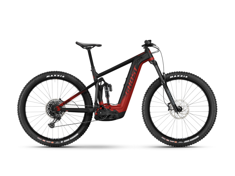Ghost E-Riot AM Essential Fully MTB E-Bike (29" | 625Wh | schwarz / perlrot)