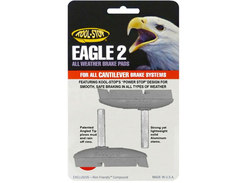 Kool-Stop Canti Eagle2 Bremsschuh (C2 | silber)