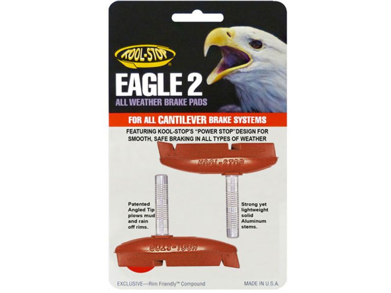 Kool-Stop Canti Eagle2 Bremsschuh (C2 salmon | orange)
