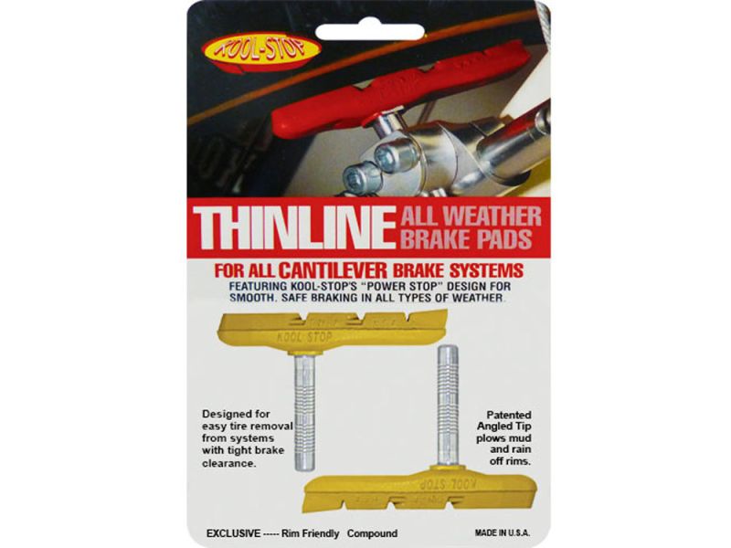 Kool-Stop Canti Thinline Bremsschuh (C3 | gelb)