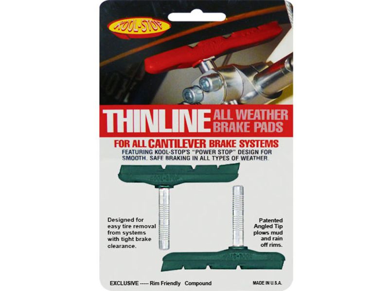 Kool-Stop Canti Thinline Bremsschuh (C3 keramik | grün)