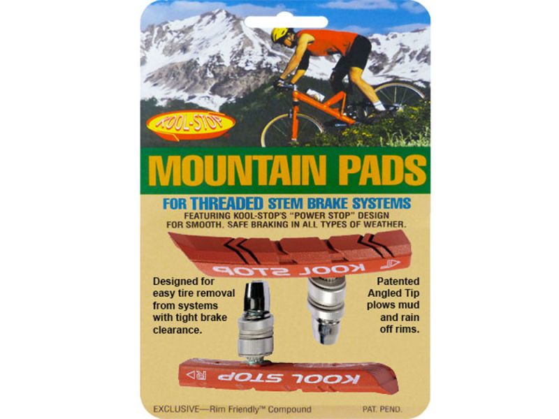 Kool-Stop V-Brake MTB contour Bremsschuh (T1 | orange)