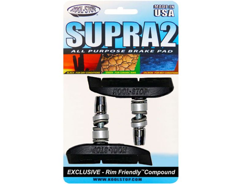 Kool-Stop V-Brake Supra 2 Bremsschuh (T3 | schwarz)