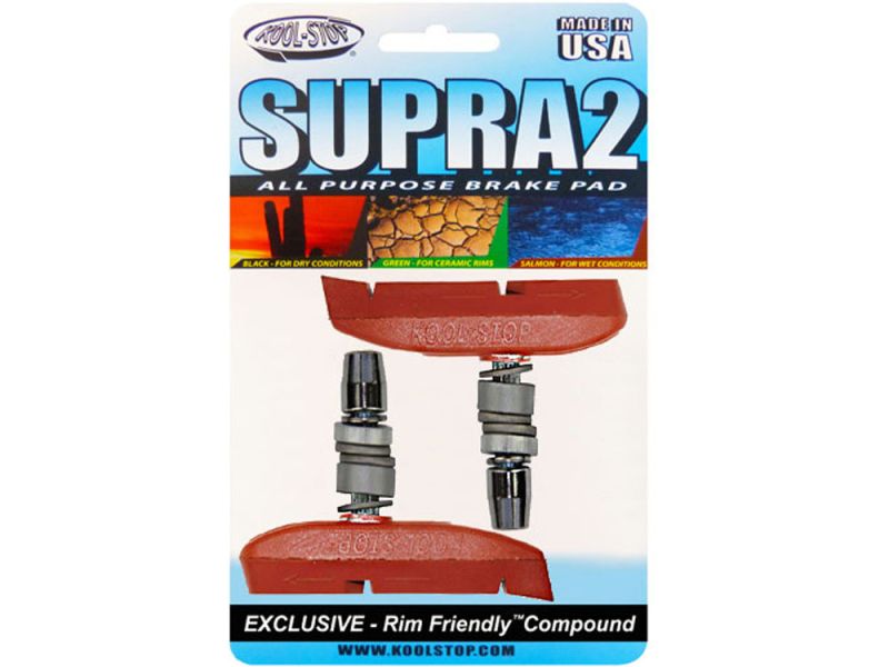 Kool-Stop V-Brake Supra 2 Bremsschuh (T3 | orange)