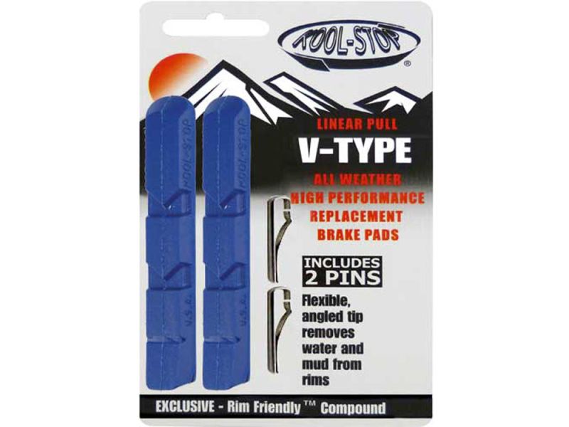 Kool-Stop V-Brake Bremsgummi R1 (blau)