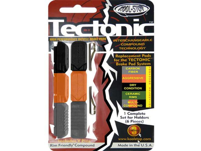 Kool-Stop Tectonic Bremsgummi R6 (mehrfarbig)