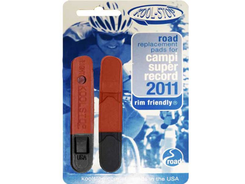 Kool-Stop Road Campa SR Bremsgummi R15 (rot / schwarz)