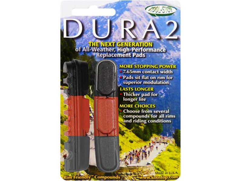 Kool-Stop Road Dura2 Bremsgummi R7 (schwarz / rot / grau)