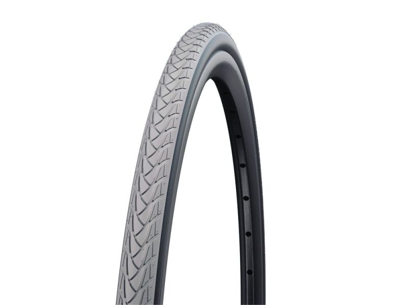 Schwalbe Marathon Plus Rollstuhlreifen (24“ | 1,375“ | 3/8 | 37-540 | 2gr | SG | GRC | Perf | schwarz)