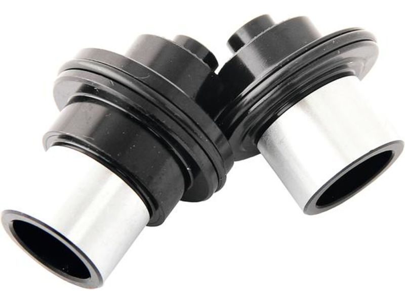 SUNringle End Cap Set for front wheel (Black Flag)
