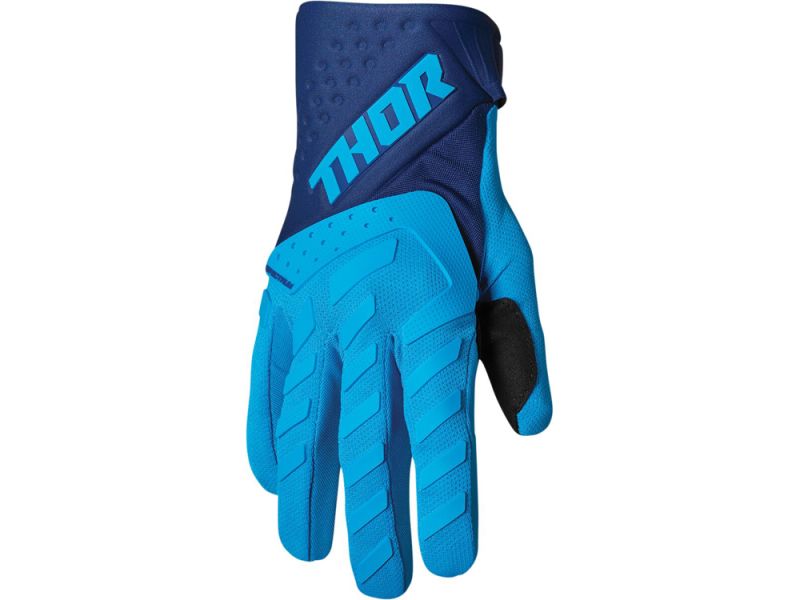 Thor Spectrum Fahrradhandschuhe Herren (blau)-XXL