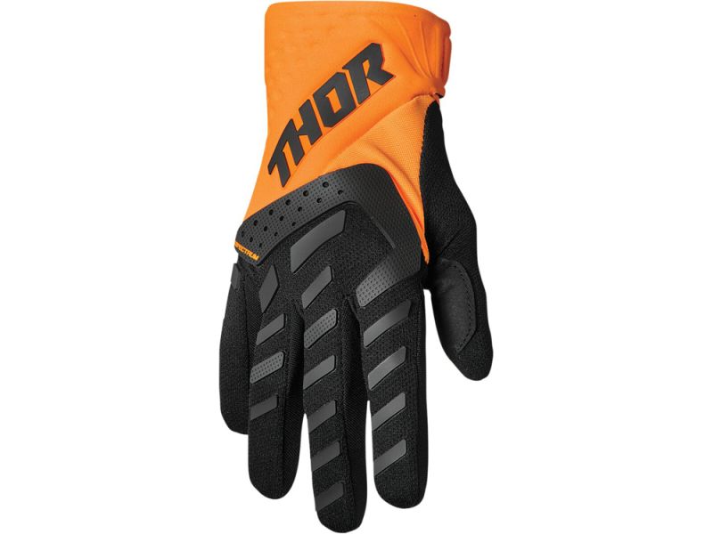 Thor Spectrum Fahrradhandschuhe Herren (schwarz / orange)-XXL