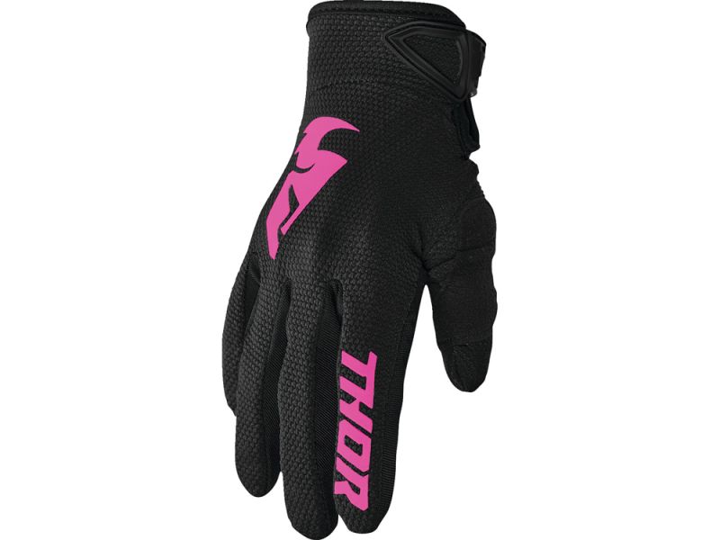 Thor Sector Fahrradhandschuhe Damen (schwarz)-XL