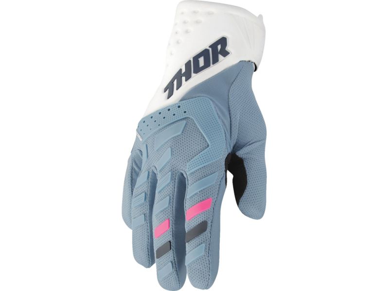 Thor Spectrum Fahrradhandschuhe Damen (blau)-XL