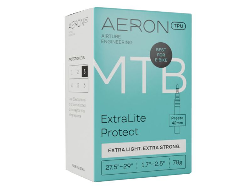 Aeron MTB ExtraLite Protect Fahrradschlauch (27,5-29" | 1,7-2,5" | PV42)