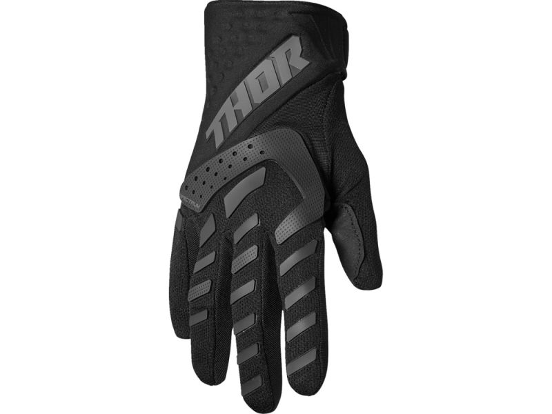 Thor Spectrum Fahrradhandschuhe Jugendliche (schwarz)-L