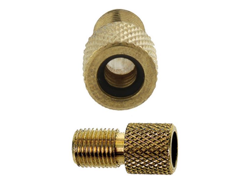 Messingschlager Ventiladapter Fahrrad auf Auto