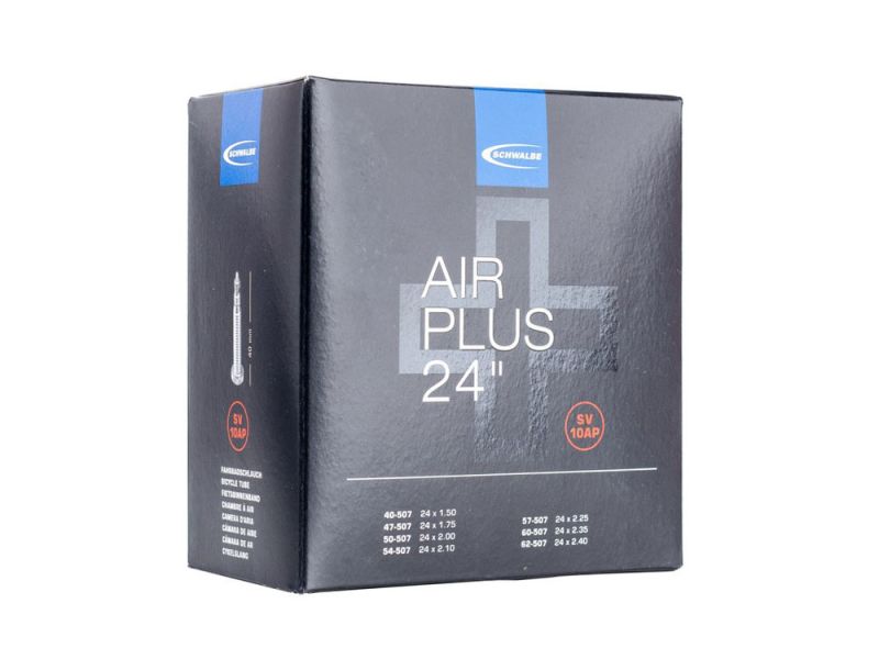Schwalbe AV 10AP Air Plus Fahrradschlauch (24“ | 1,5-2,40“ | AV40)