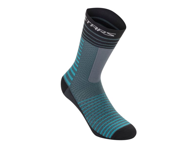 Alpinestars Drop Socks 19 Fahrradsocken (blau)-42-44