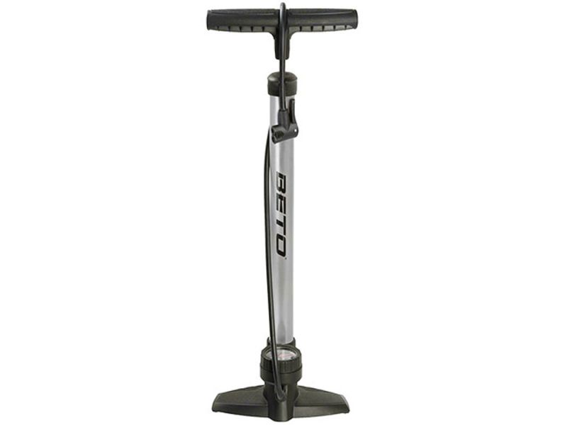 Messingschlager Standpumpe mit Manometer 190