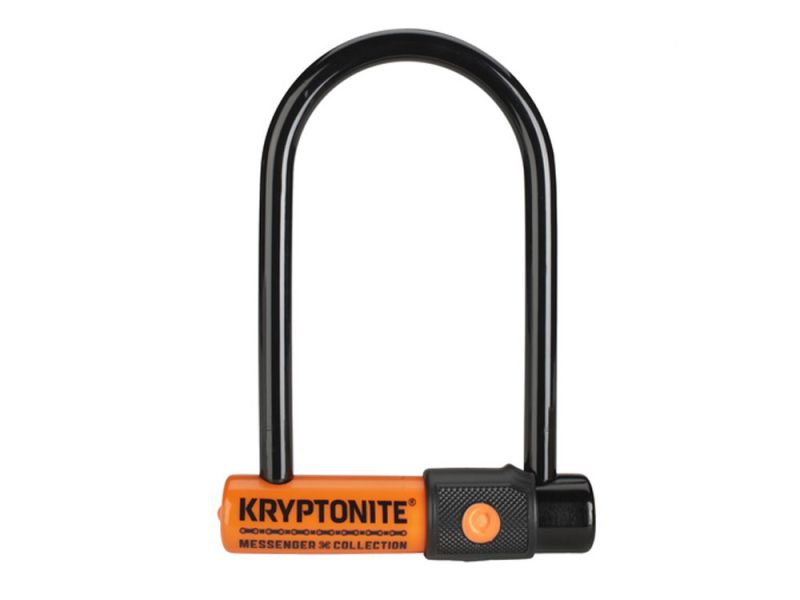Kryptonite Messenger Mini U-Lock (9,5x16,5cm - black / orange)