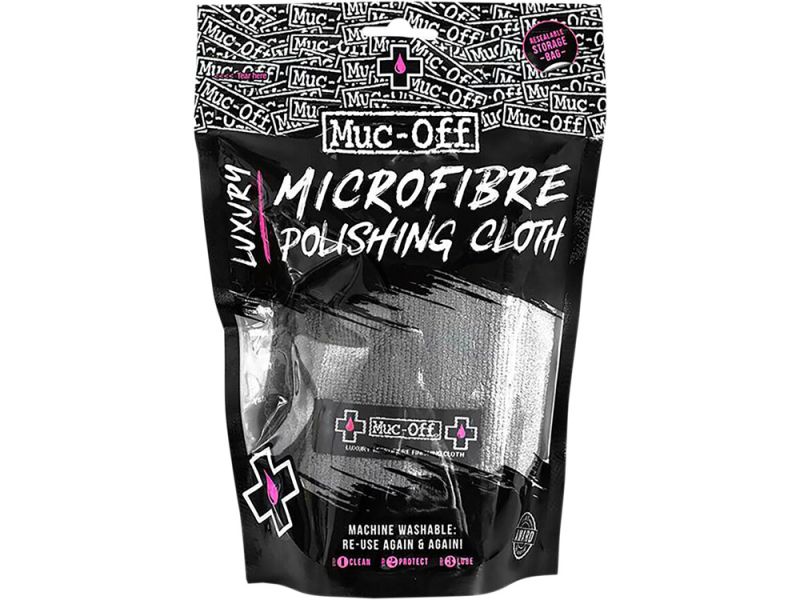 Muc-Off Mikrofaser Poliertuch (grau)