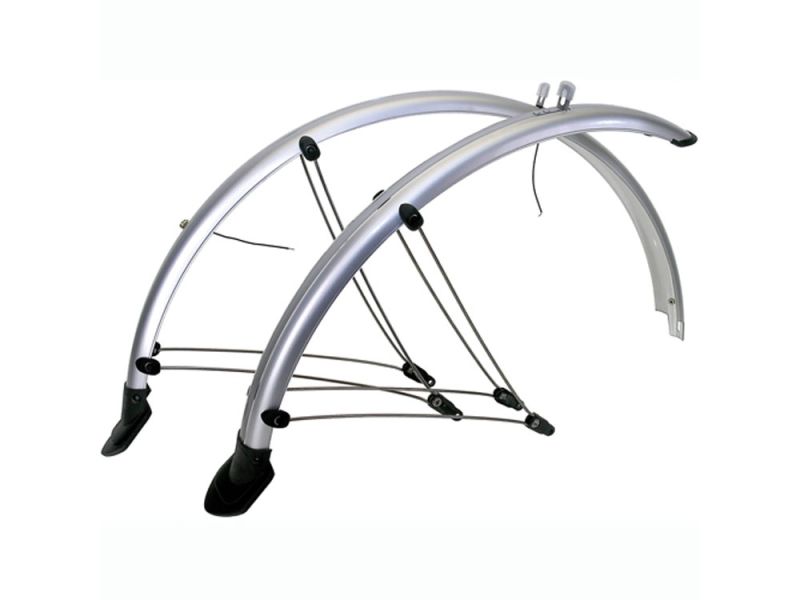 Messingschlager Schutzblechsatz (28“ | 45mm | silber)