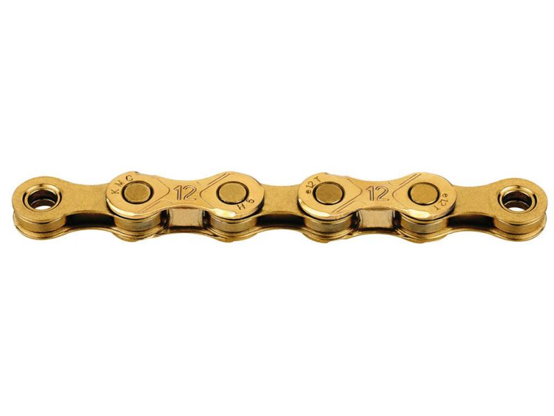 KMC e12 Ti-N Fahrradkette (130 Glieder | 12-fach | gold)