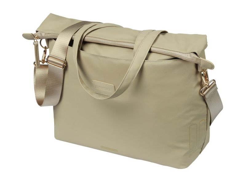 Basil Manhatten Schultertasche (12 Liter | taupe)