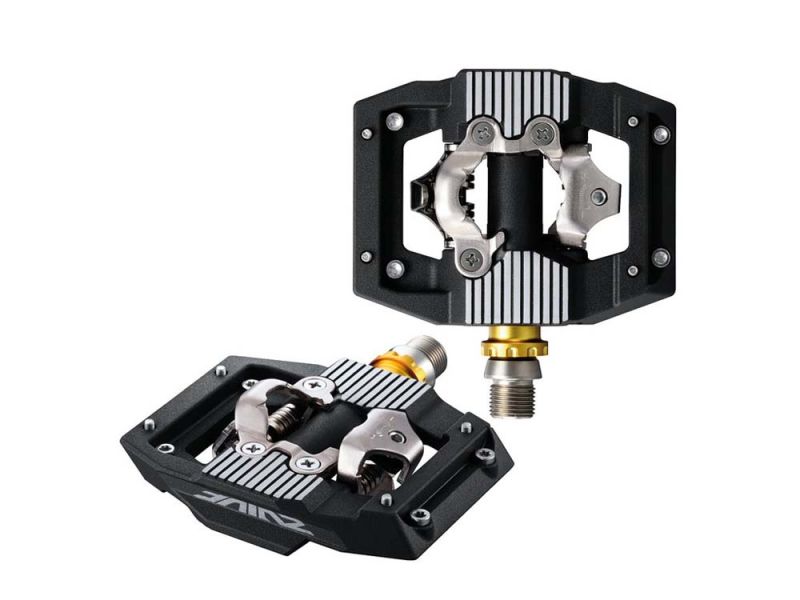 Shimano PDM821 SPD Fahrradpedale (schwarz | 9/16" zweiseitig | ohne Reflektor)