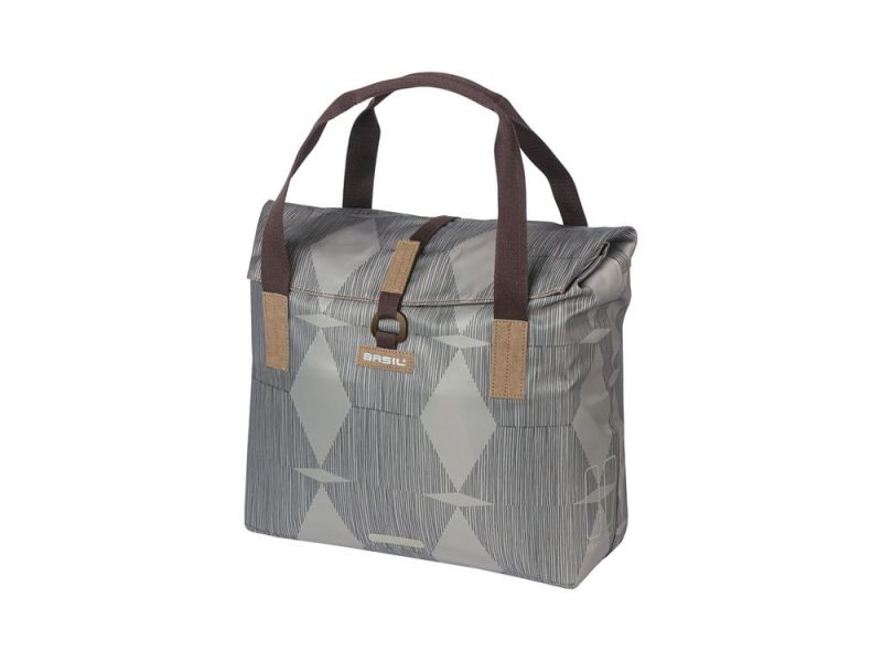 Basil Elegance Fahrrradshopper (20-26 Liter | chateau taupe)