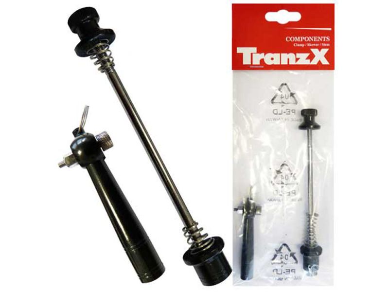 Messingschlager Achse für Vorderrad (schwarz)