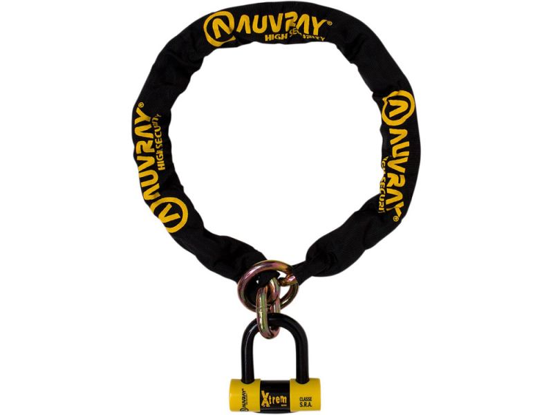 Auvray Xtrem Kettenschloss (schwarz / gelb)