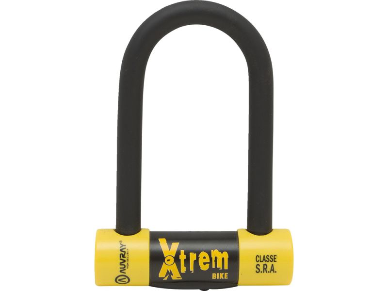 Auvray Xtrem Bügelschloss (80x150 | schwarz / gelb)