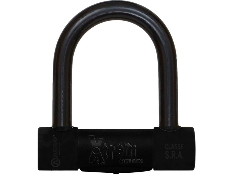 Auvray Black Edition Bügelschloss (85x100 | schwarz)