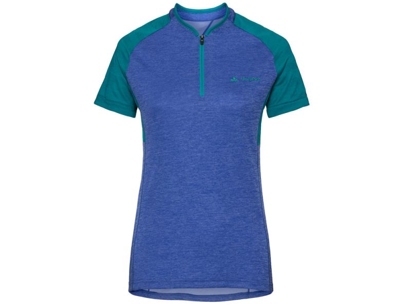 Vaude Tamaro cycling jersey women (blue)